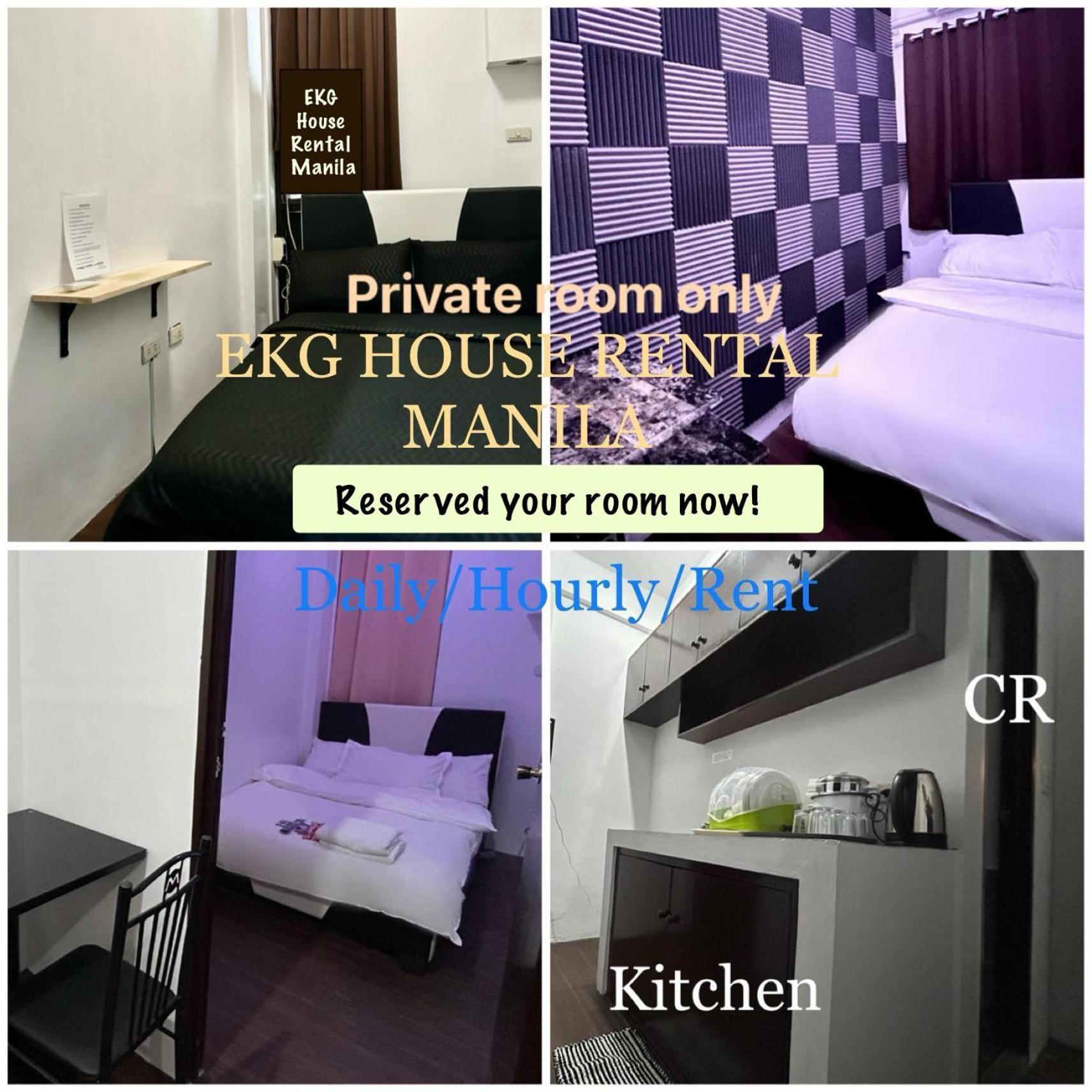 Private Room With Ac And Fan At Ekg Manila House Rental Екстер'єр фото